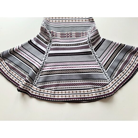 NWOT DVF DIANE VON FURSTENBERG Eleanor Jacquard Knit Fit & Flare Dress, Size M - Picture 10 of 16